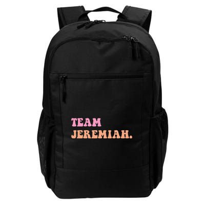 Team Jeremiah Retro Groovy Backpack