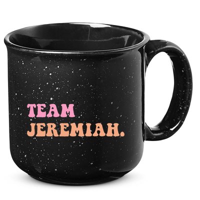 Team Jeremiah Retro Groovy 15oz Campfire Ceramic Mug