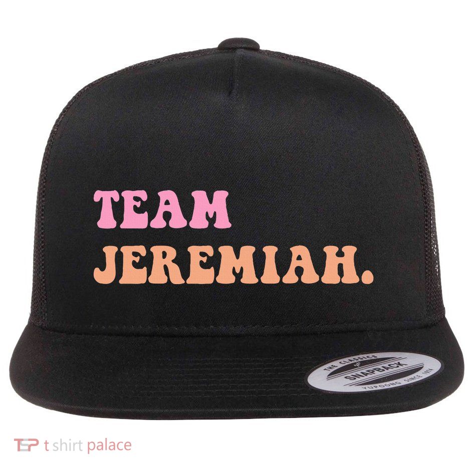 Team Jeremiah Retro Groovy Flatbill Hat