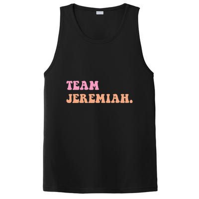 Team Jeremiah Retro Groovy PosiCharge Competitor Tank
