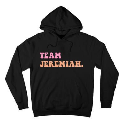 Team Jeremiah Retro Groovy Tall Hoodie