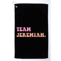 Team Jeremiah Retro Groovy Golf Towel