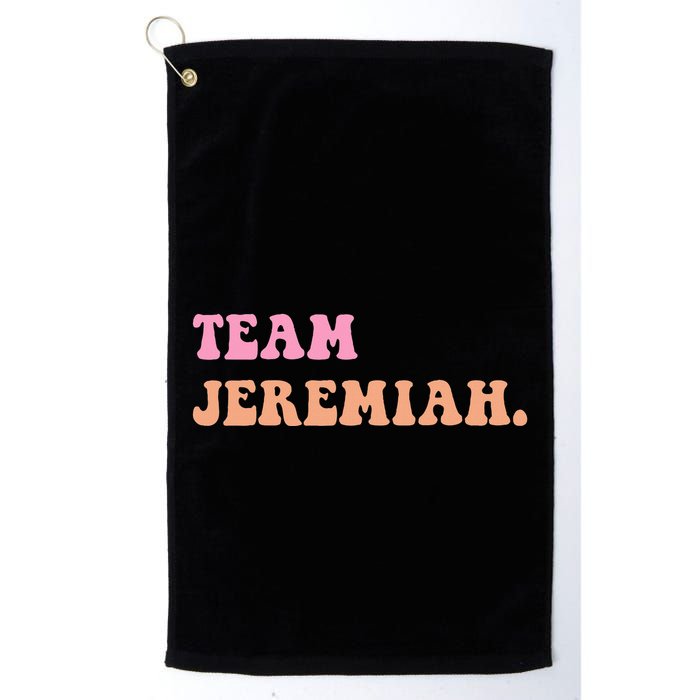 Team Jeremiah Retro Groovy Golf Towel