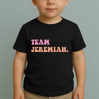 Team Jeremiah Retro Groovy Toddler T-Shirt