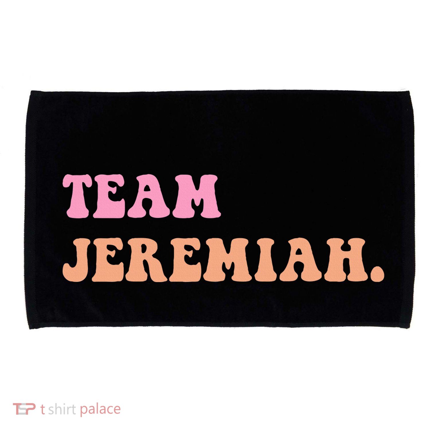 Team Jeremiah Retro Groovy Microfiber Hand Towel