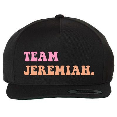 Team Jeremiah Retro Groovy Wool Snapback Cap