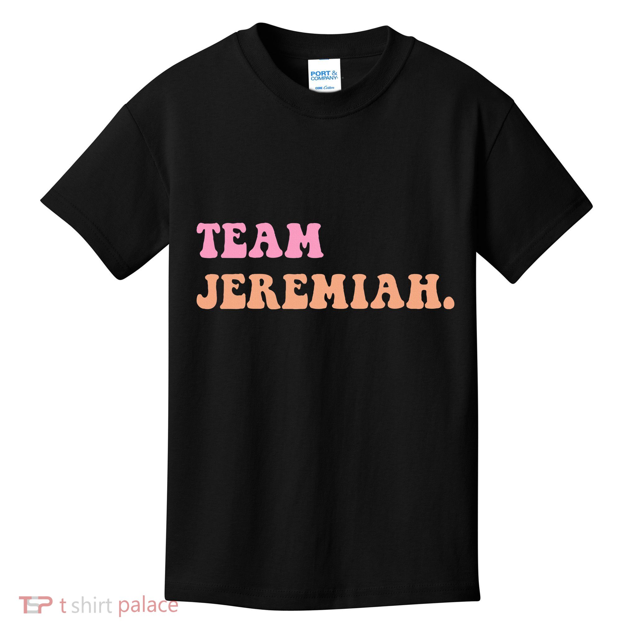 Team Jeremiah Retro Groovy Kids T-Shirt