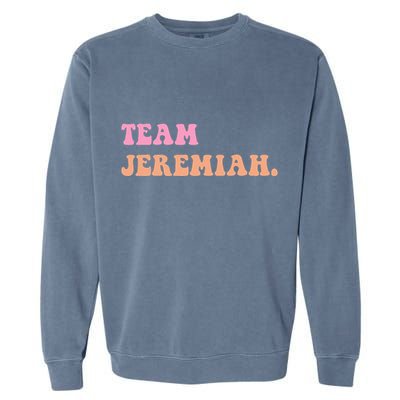 Team Jeremiah Retro Groovy Garment-Dyed Sweatshirt