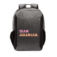 Team Jeremiah Retro Groovy Vector Backpack