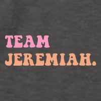 Team Jeremiah Retro Groovy Vector Backpack