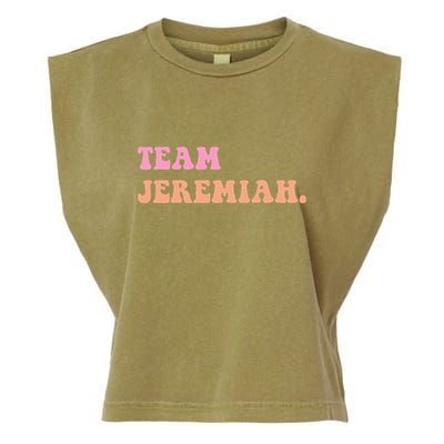 Team Jeremiah Retro Groovy Garment-Dyed Women's Muscle Tee