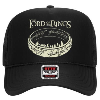 The Journey Ring High Crown Mesh Back Trucker Hat