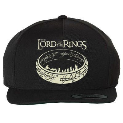 The Journey Ring Wool Snapback Cap