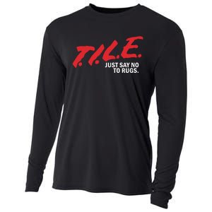 Tile Just Say No To Rugs Cooling Performance Long Sleeve Crew