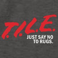 Tile Just Say No To Rugs Vector Backpack