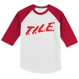 Tile Just Say No To Rugs Kids Colorblock Raglan Jersey