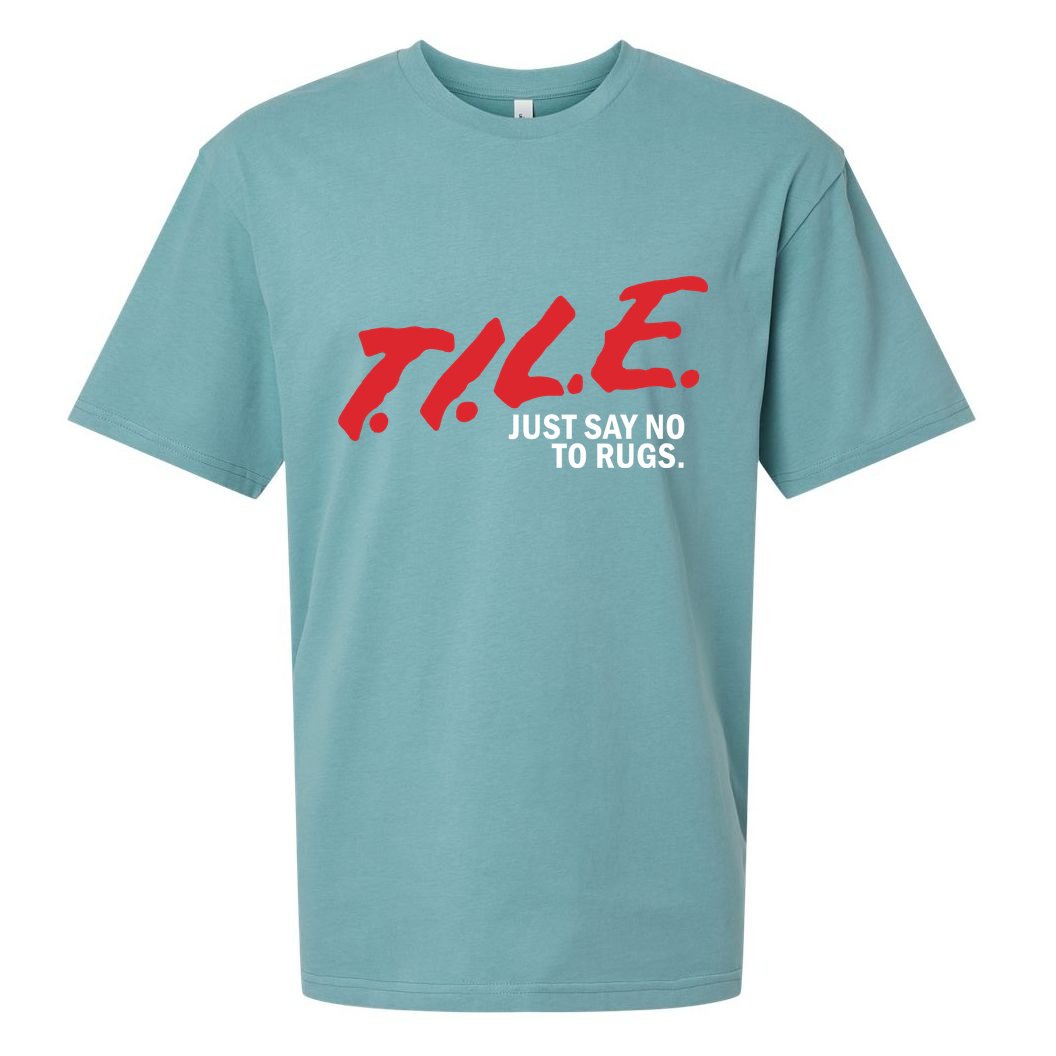 Tile Just Say No To Rugs Sueded Cloud Jersey T-Shirt