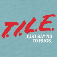 Tile Just Say No To Rugs Sueded Cloud Jersey T-Shirt