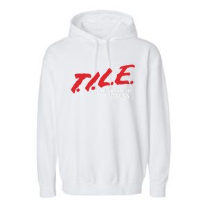 Tile Just Say No To Rugs Garment-Dyed Fleece Hoodie