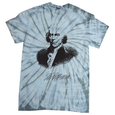 Thomas Jefferson Signature American Hero Presidential Tie-Dye T-Shirt