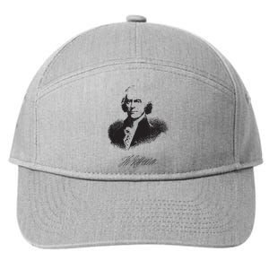 Thomas Jefferson Signature American Hero Presidential 7-Panel Snapback Hat