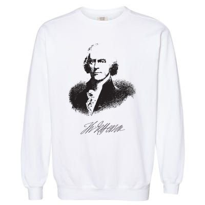 Thomas Jefferson Signature American Hero Presidential Garment-Dyed Sweatshirt