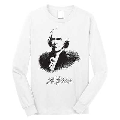 Thomas Jefferson Signature American Hero Presidential Long Sleeve Shirt