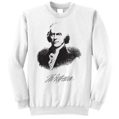 Thomas Jefferson Signature American Hero Presidential Sweatshirt