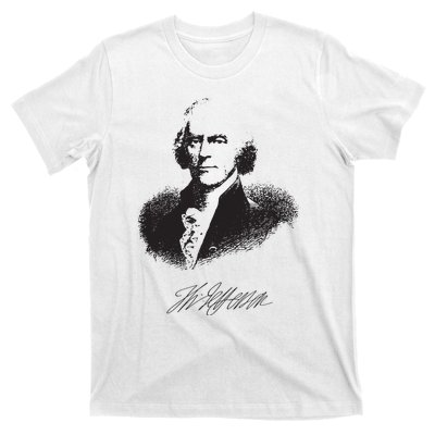 Thomas Jefferson Signature American Hero Presidential T-Shirt