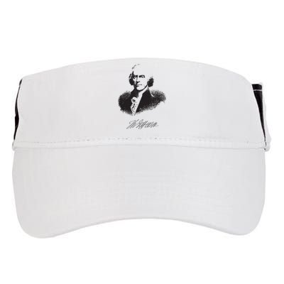 Thomas Jefferson Signature American Hero Presidential Adult Drive Performance Visor