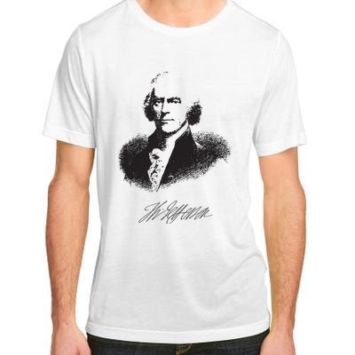 Thomas Jefferson Signature American Hero Presidential Adult ChromaSoft Performance T-Shirt