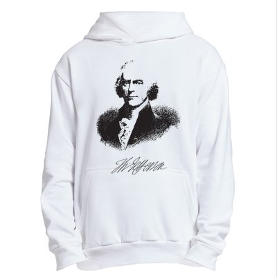 Thomas Jefferson Signature American Hero Presidential Urban Pullover Hoodie