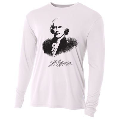 Thomas Jefferson Signature American Hero Presidential Cooling Performance Long Sleeve Crew