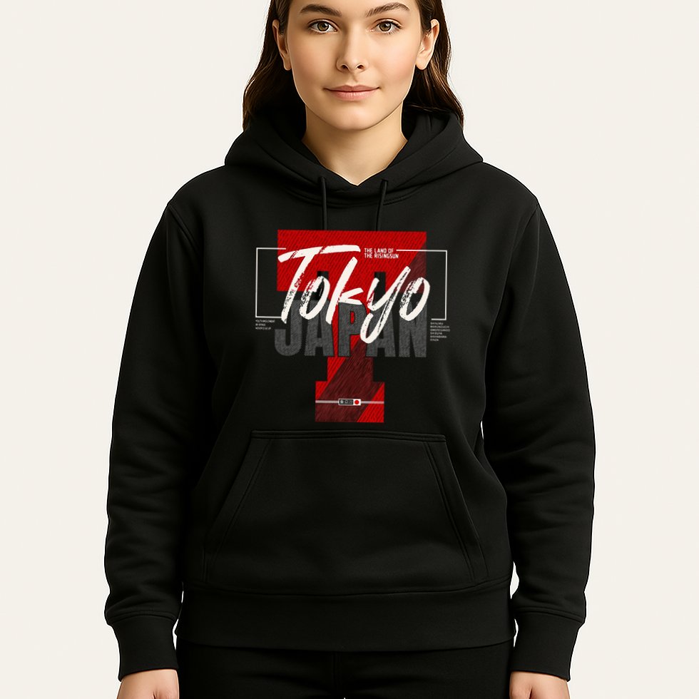Tokyo Japan The Land Of The Rising Sun Hoodie