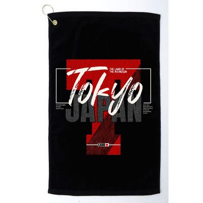 Tokyo Japan The Land Of The Rising Sun Golf Towel