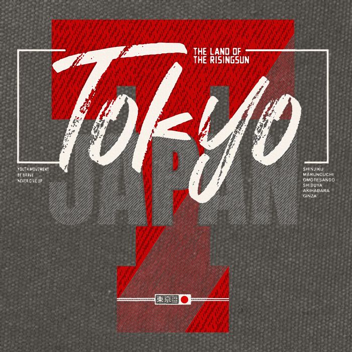 Tokyo Japan The Land Of The Rising Sun Cotton Canvas Backpack