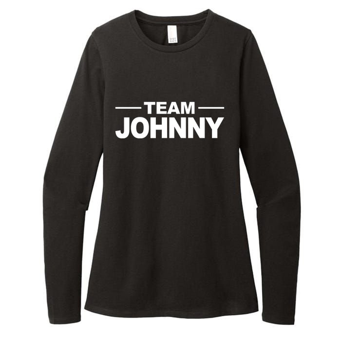 Team Johnny Womens CVC Long Sleeve Shirt