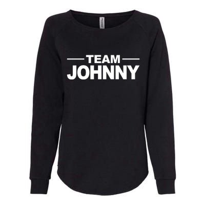 Team Johnny Womens California Wash Sweatshirt