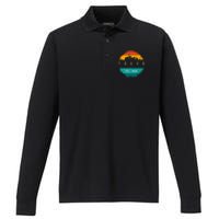 Tokyo Japan Performance Long Sleeve Polo