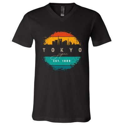 Tokyo Japan V-Neck T-Shirt