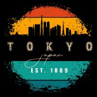Tokyo Japan Drawstring Bag