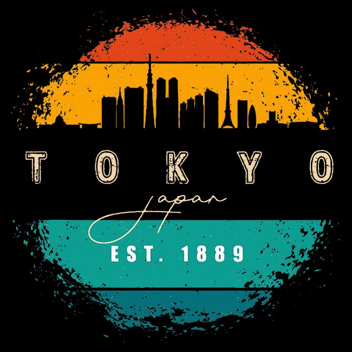 Tokyo Japan Drawstring Bag