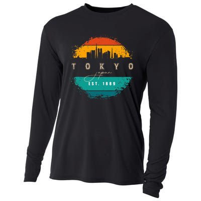 Tokyo Japan Cooling Performance Long Sleeve Crew