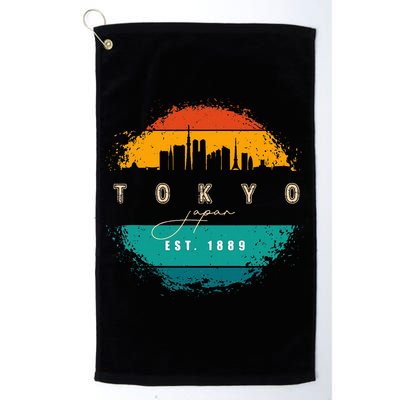 Tokyo Japan Golf Towel
