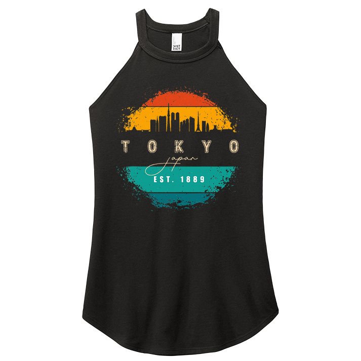 Tokyo Japan Women's Perfect Tri Rocker Tank