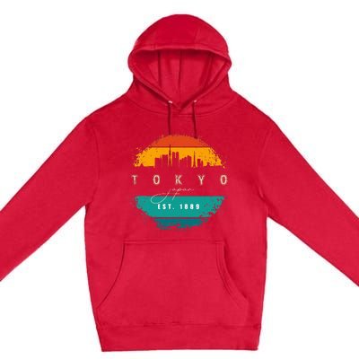 Tokyo Japan Premium Pullover Hoodie