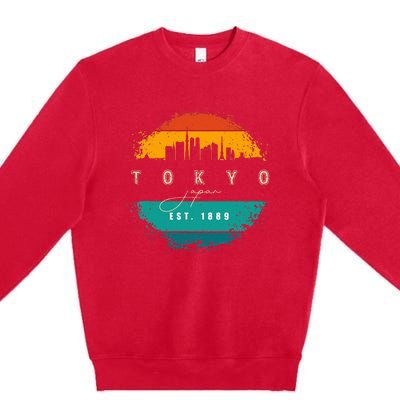 Tokyo Japan Premium Crewneck Sweatshirt