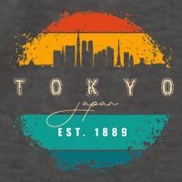 Tokyo Japan Vector Backpack