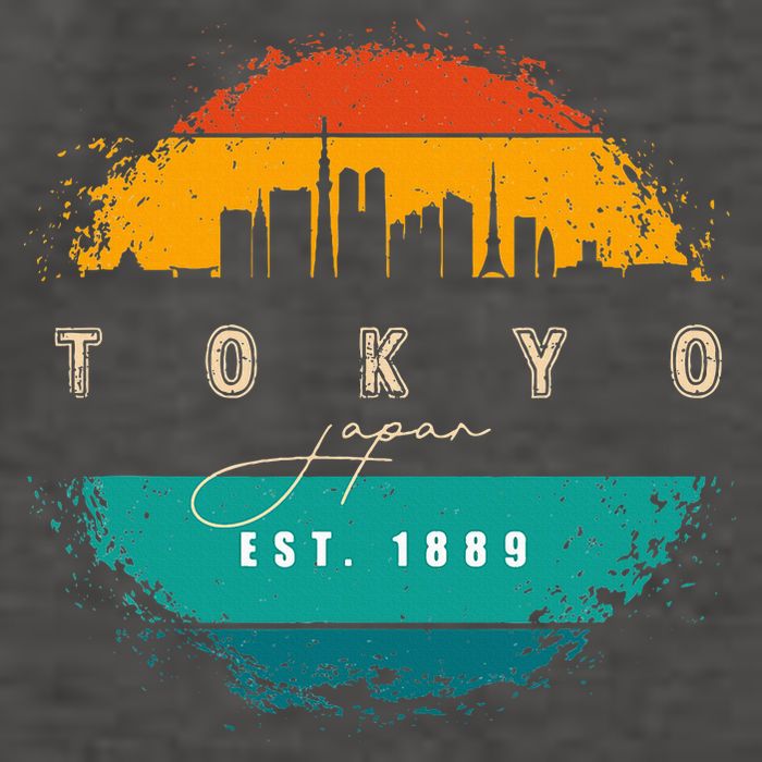 Tokyo Japan Vector Backpack