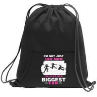 Triple Jumper Track And Field Mother Mom Of Long Jump Sweatshirt Cinch Pack Bag